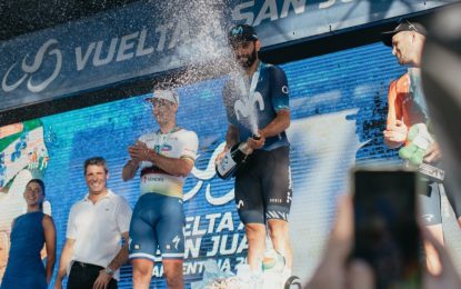 La Vuelta más federal: después de 27 años una etapa finalizó en Barreal