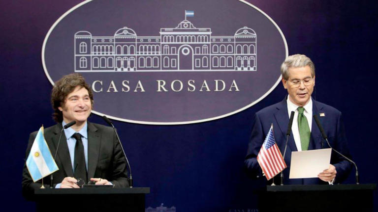 Estados Unidos confirmó que negocia por un swap de 20.000 millones de ...